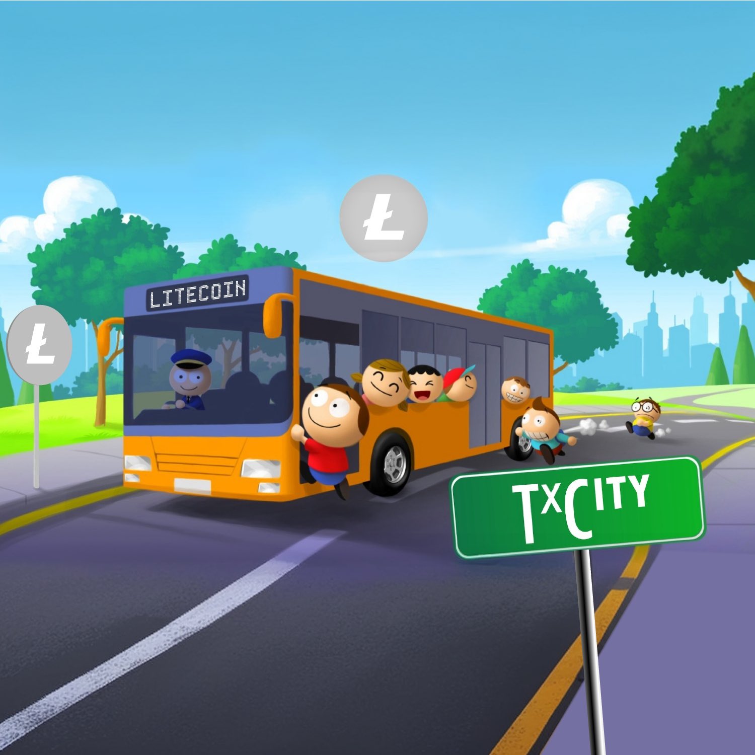 Transaction City: Visualizing the Litecoin Blockchain in Real-Time